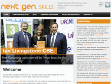 Tablet Screenshot of nextgenskills.com